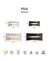FUJI * APLIQUE LED 14W 3000K BLANCO